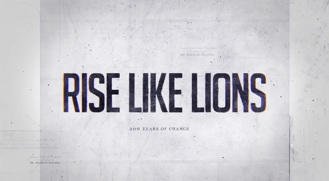 Rise Like Lions (An audiovisual exhibition exploring the Peterloo Massacre in Manchester 1819)