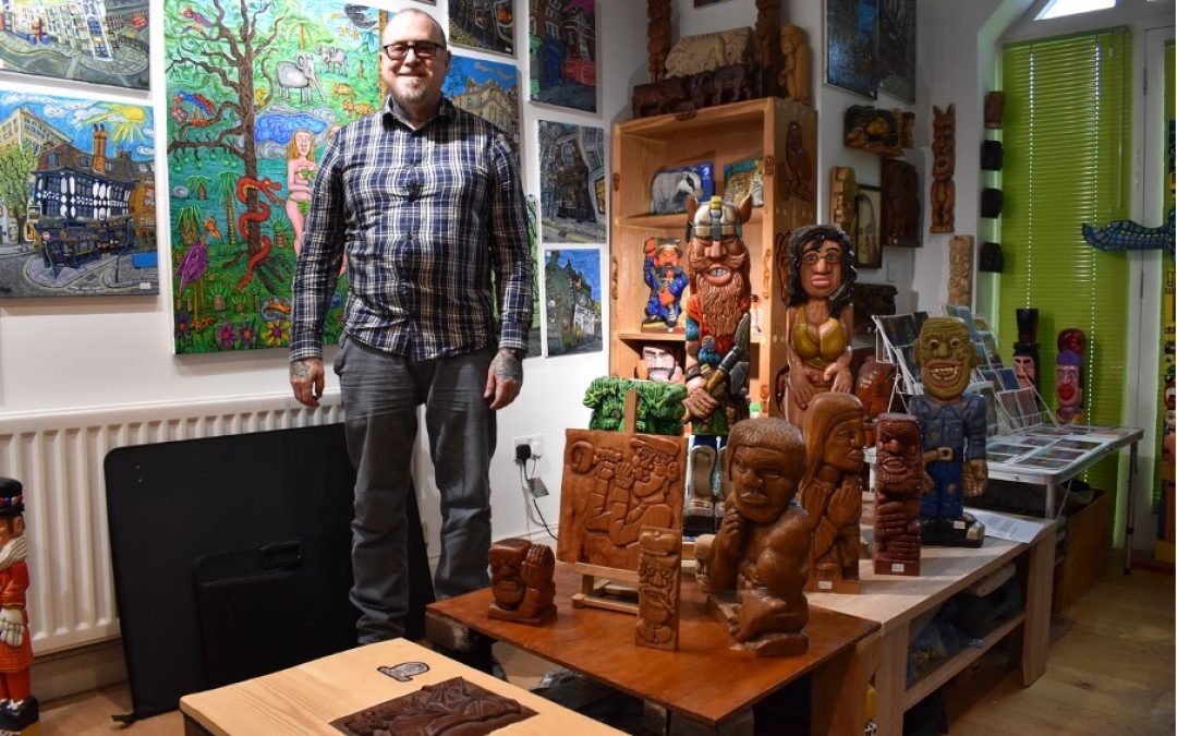 INTERVIEW: with Alan Streets, Outsider Artist